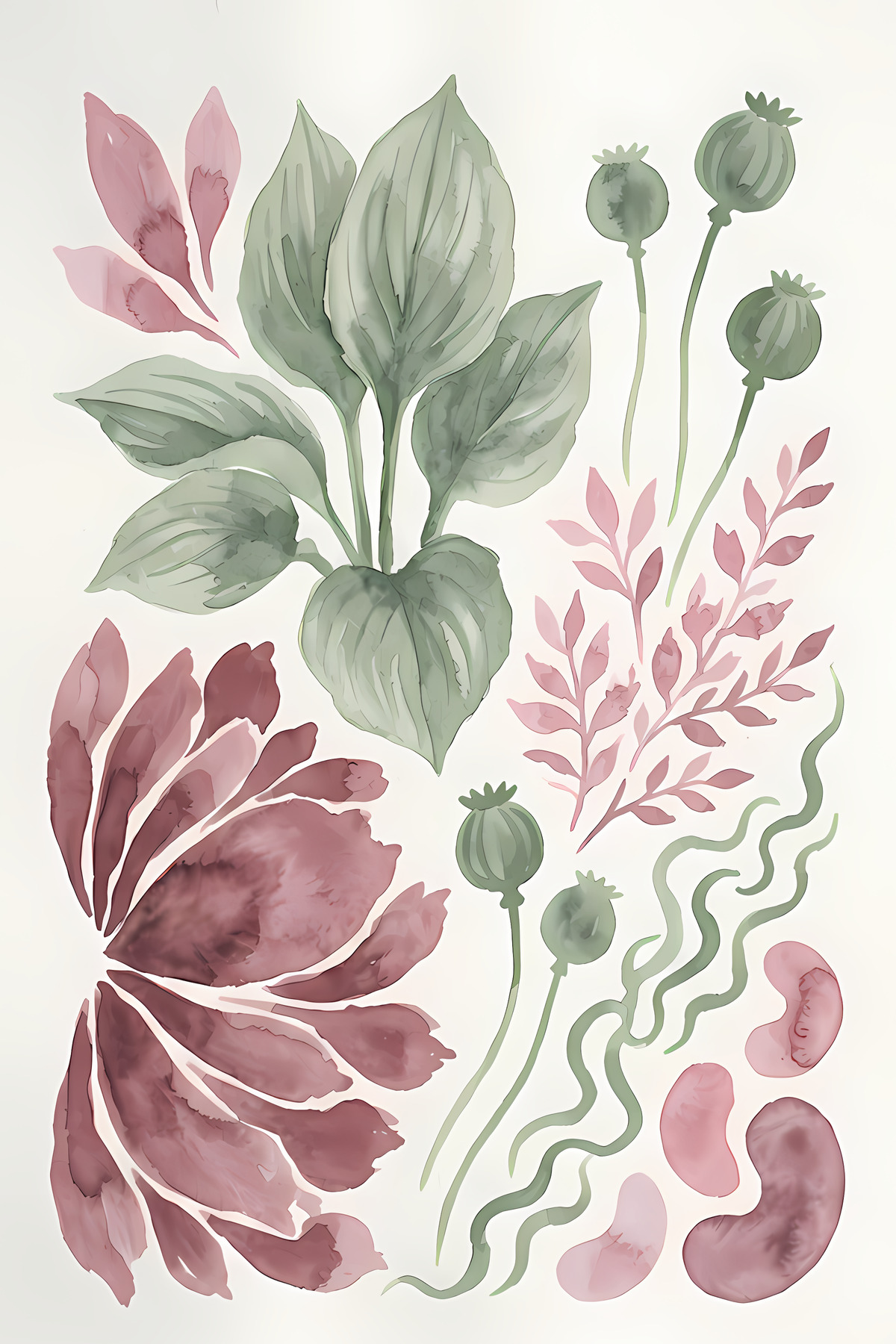 Poppy Botanical — Portrait 1