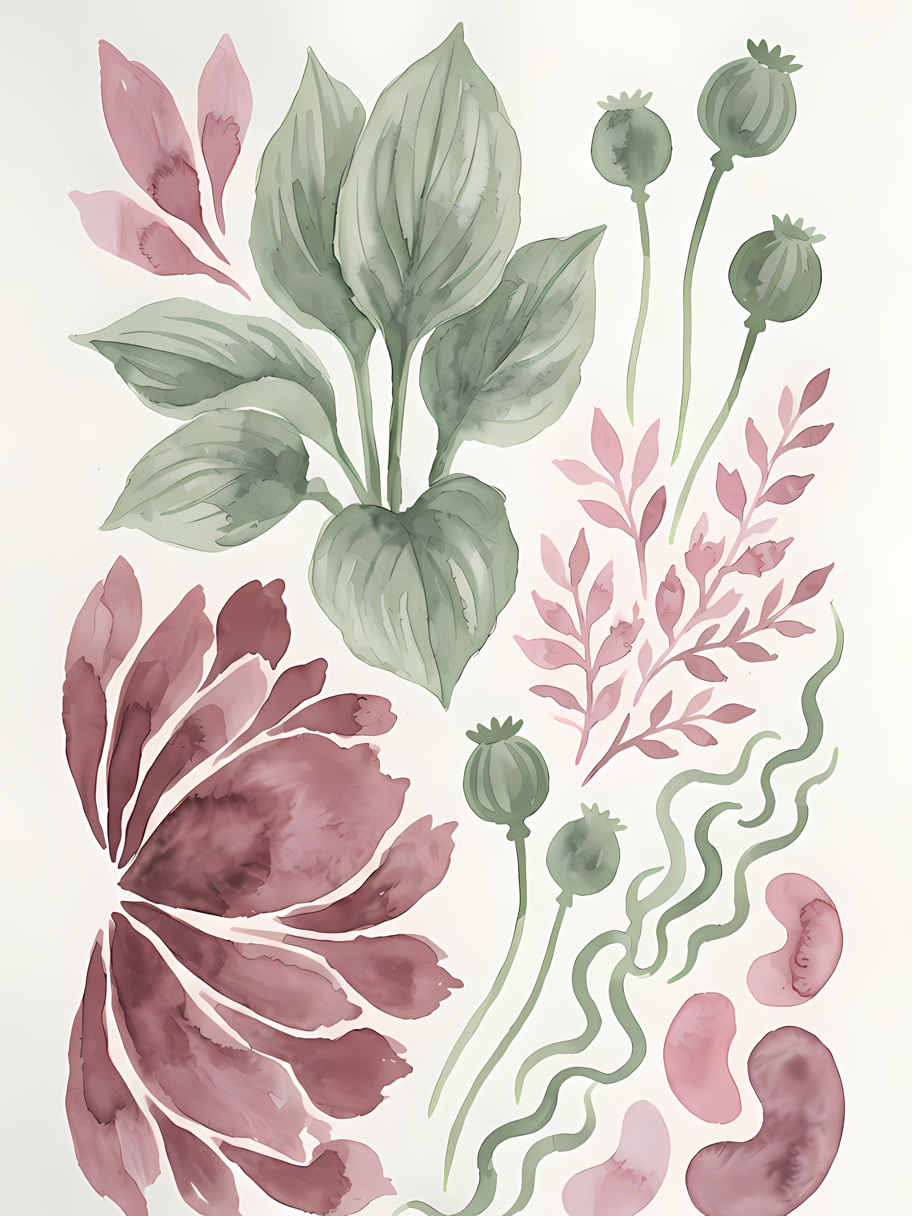 Poppy Botanical — Portrait 2