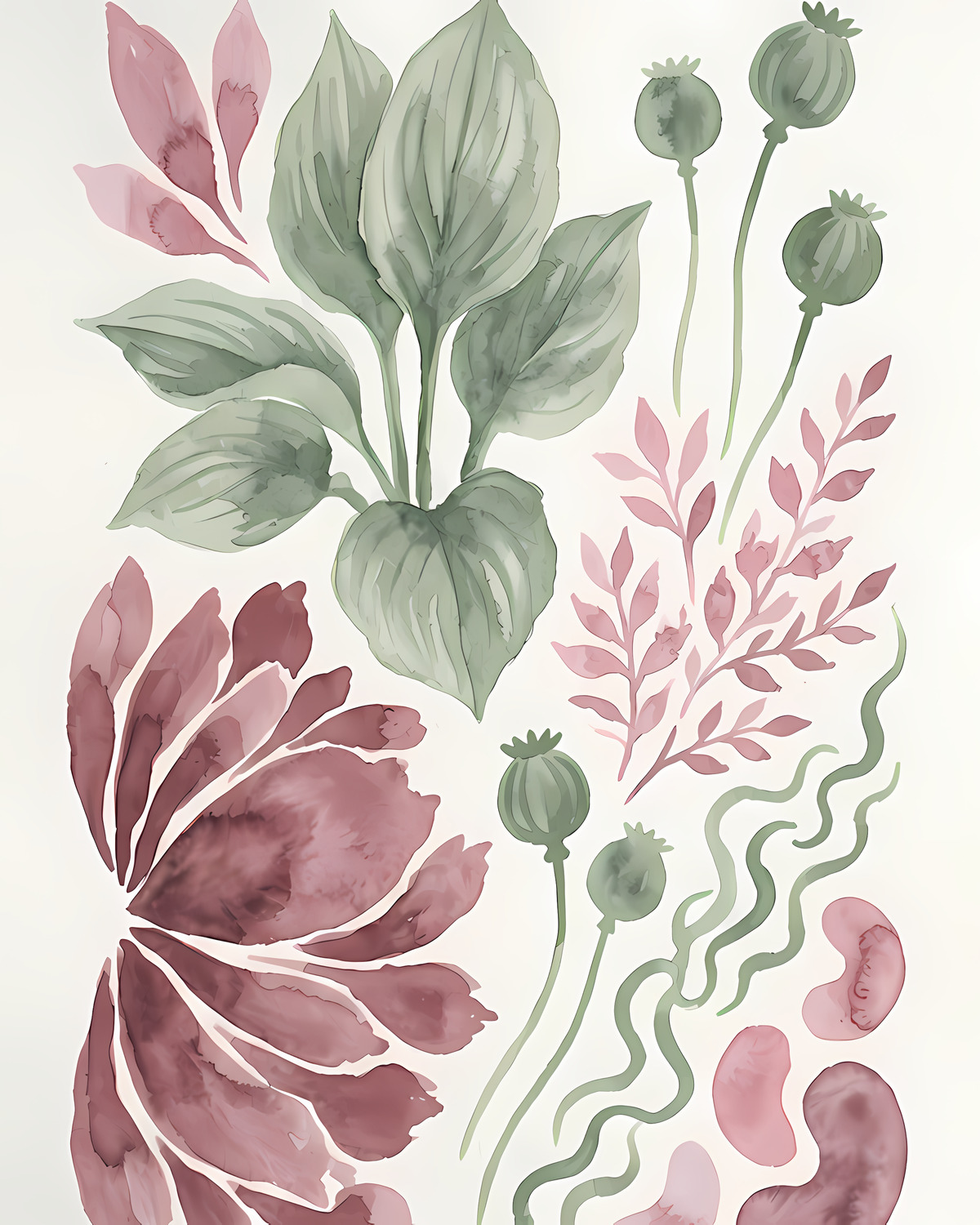 Poppy Botanical — Portrait 3